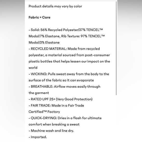 Athleta With Ease Open Back Tank - Picture 3 of 6